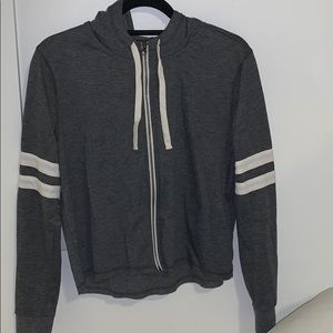 Live Love Dream cropped zip up Aeropostale jacket.